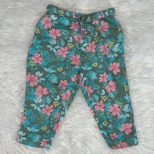 Baby Gap floral pants size 2 Toddler